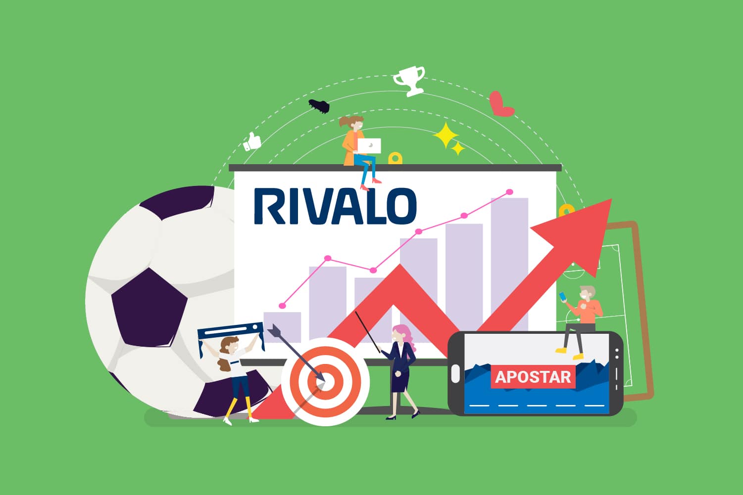 rivalo apostas esportivas futebol grafico